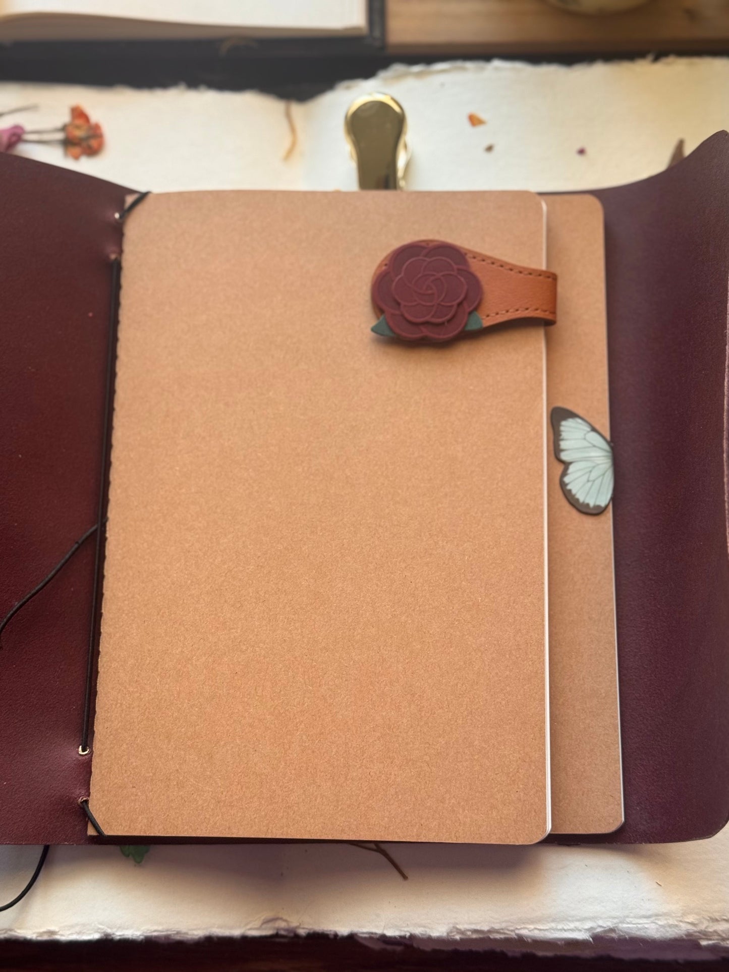 Fairy Journal - Ophelia (Burgundy)