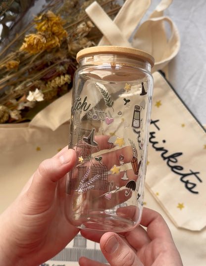 Little Witch Glass Tumbler